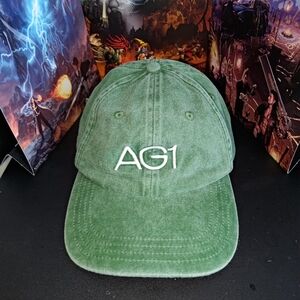 AG1 Embroidered Logo Strapback Unisex Cap Hat